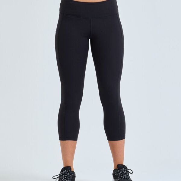 Women's TriDri® recycled performance leggings ¾ length Thumbnail