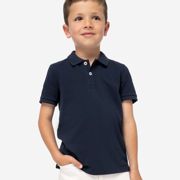 Native Spirit Kids Piqué Polo Shirt Thumbnail