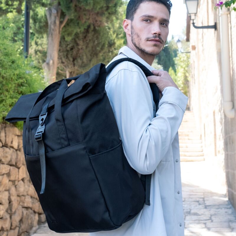 Ruby Roll-Top Laptop Backpack Thumbnail