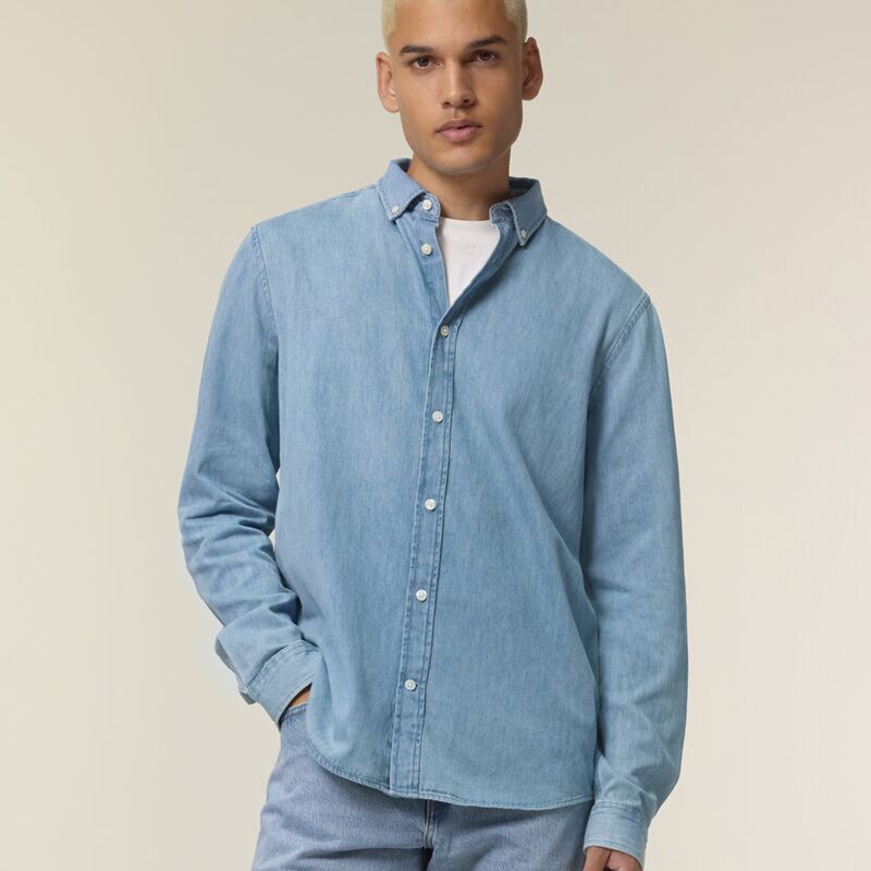 Stanley denim shirt (STWM967) Thumbnail