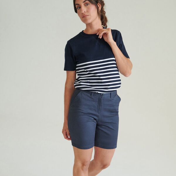 Women's stretch chino shorts Thumbnail